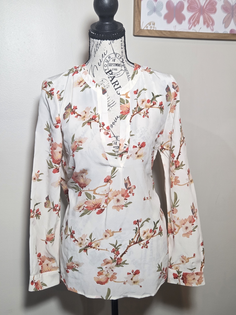 Joie "Bolona" Silk Blouse